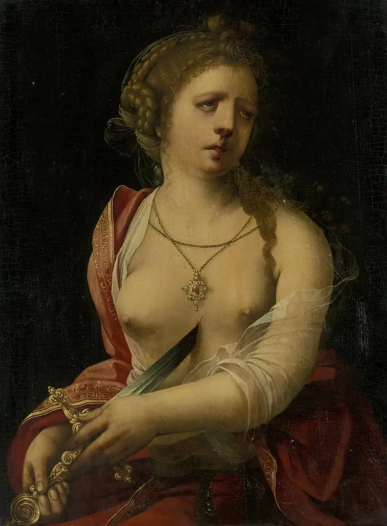 The suicide of Lucretia
