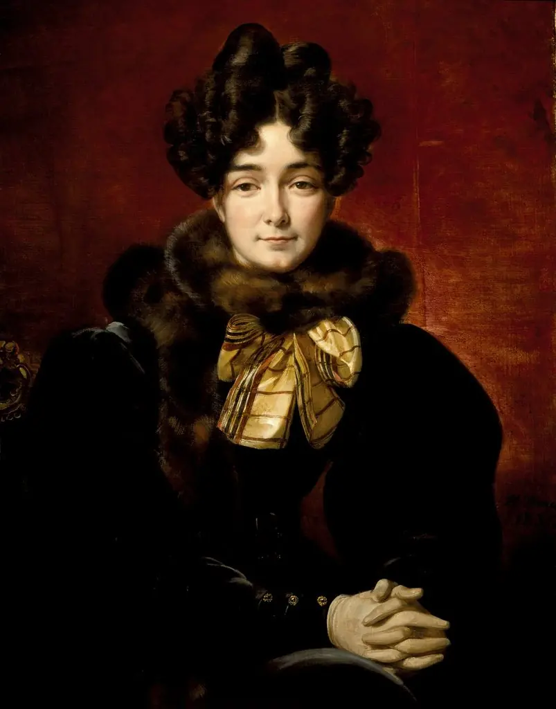 Portrait of a Lady (Possibly Mrs. Patrick Campbell, Neé Fitzgerald)