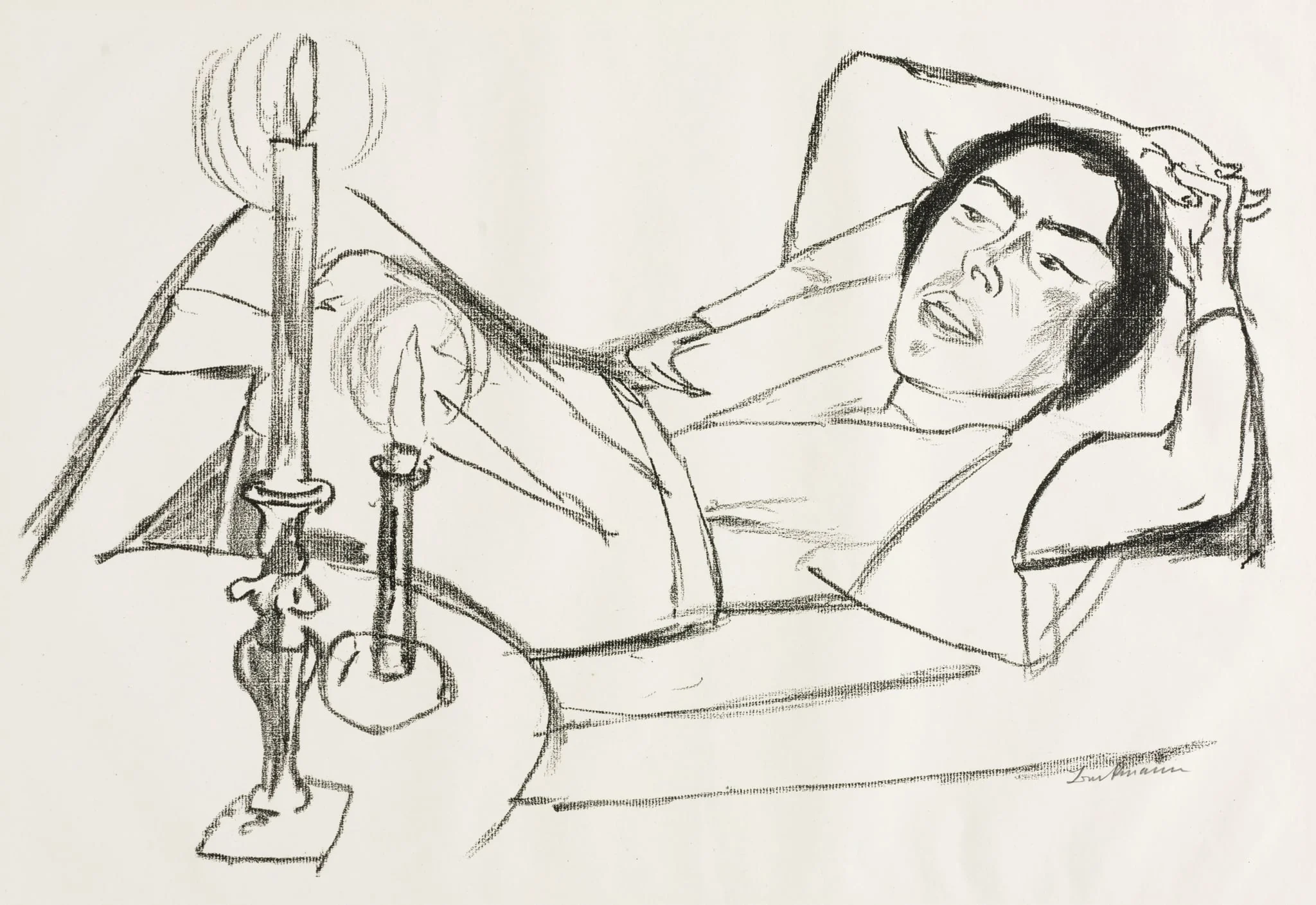 Reclining Woman (Portrait of Johanna Loeb)