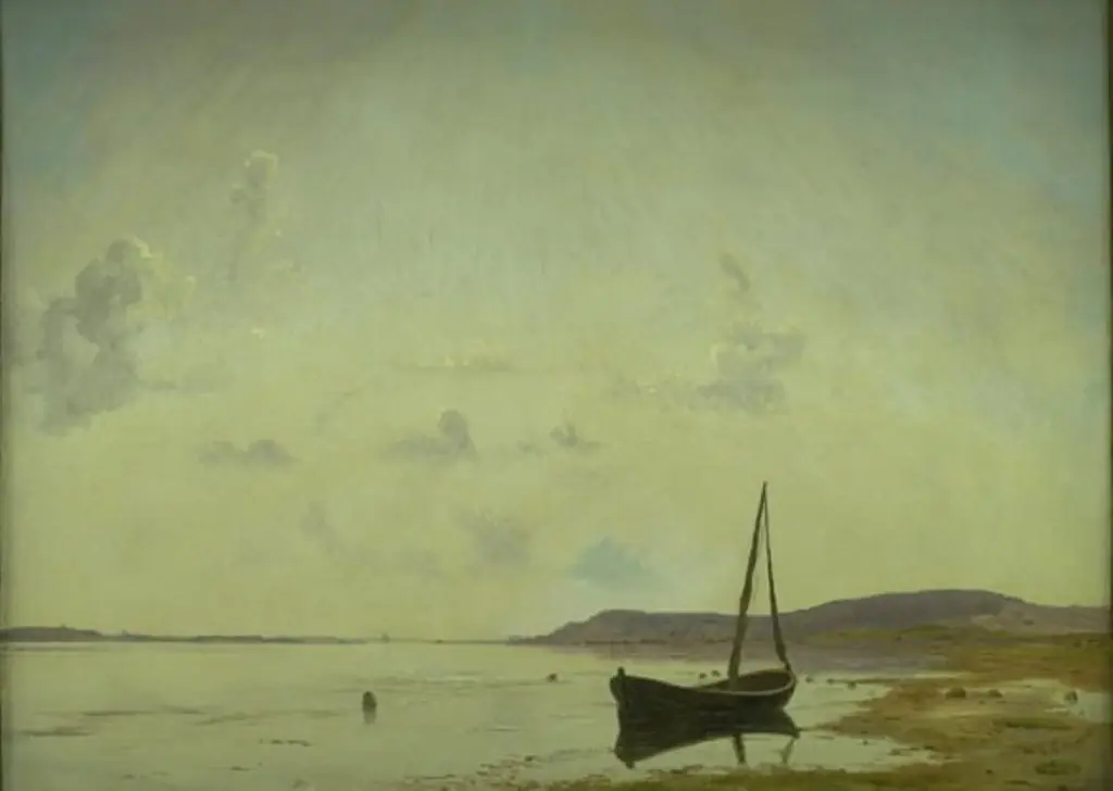 A Stretch of Coast near Frederiksund. Sketch