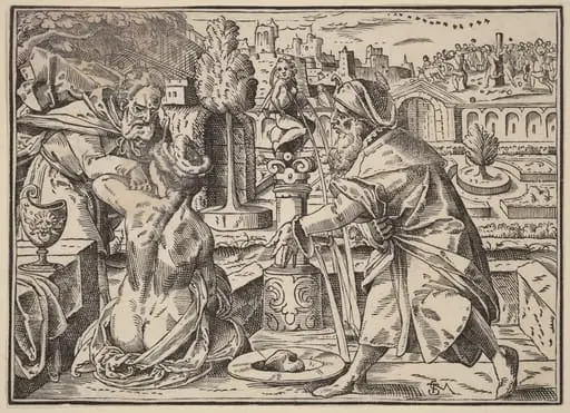 Christ Tells His Disciples of the Last Judgment