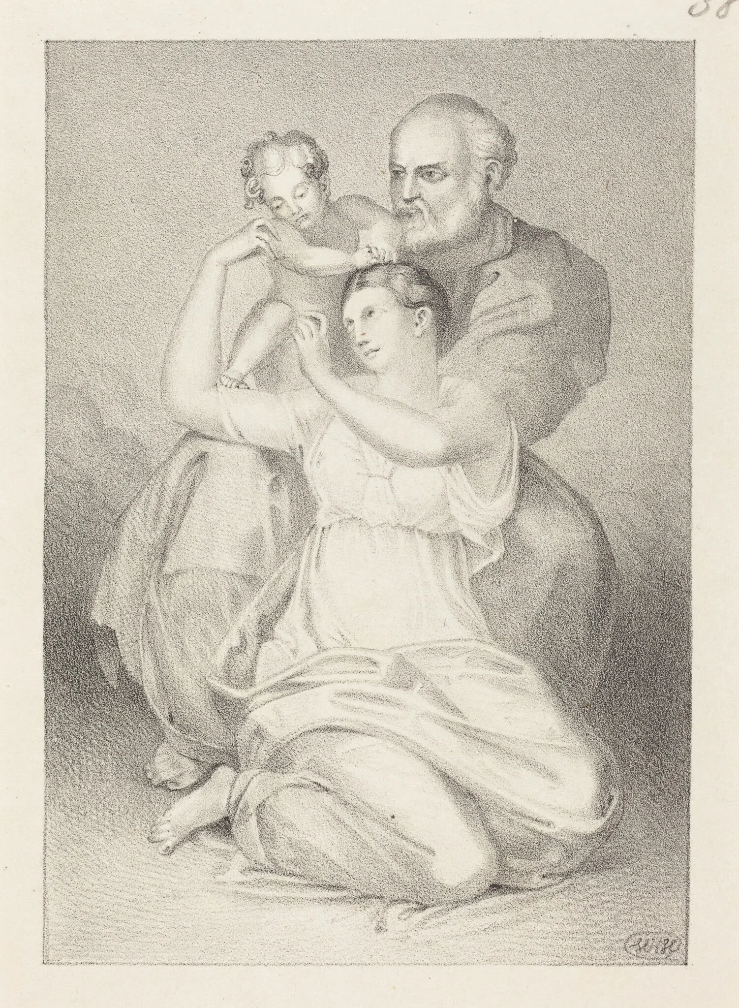 Holy Family, from Michelangelo