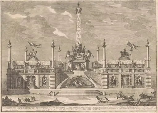 The Prima Macchina for the Chinea of 1758: A "Deliziosa" with Hanging Gardens