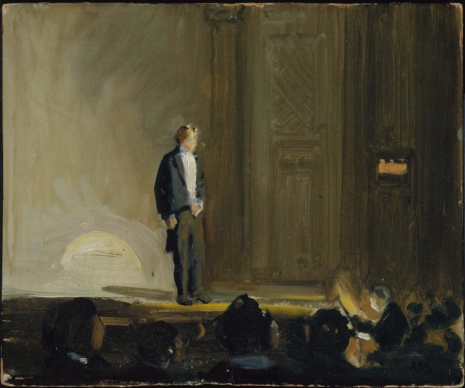 The Barnstormer, Old South Theater, Boston, by Arthur Clifton Goodwin, unspecified, 1918