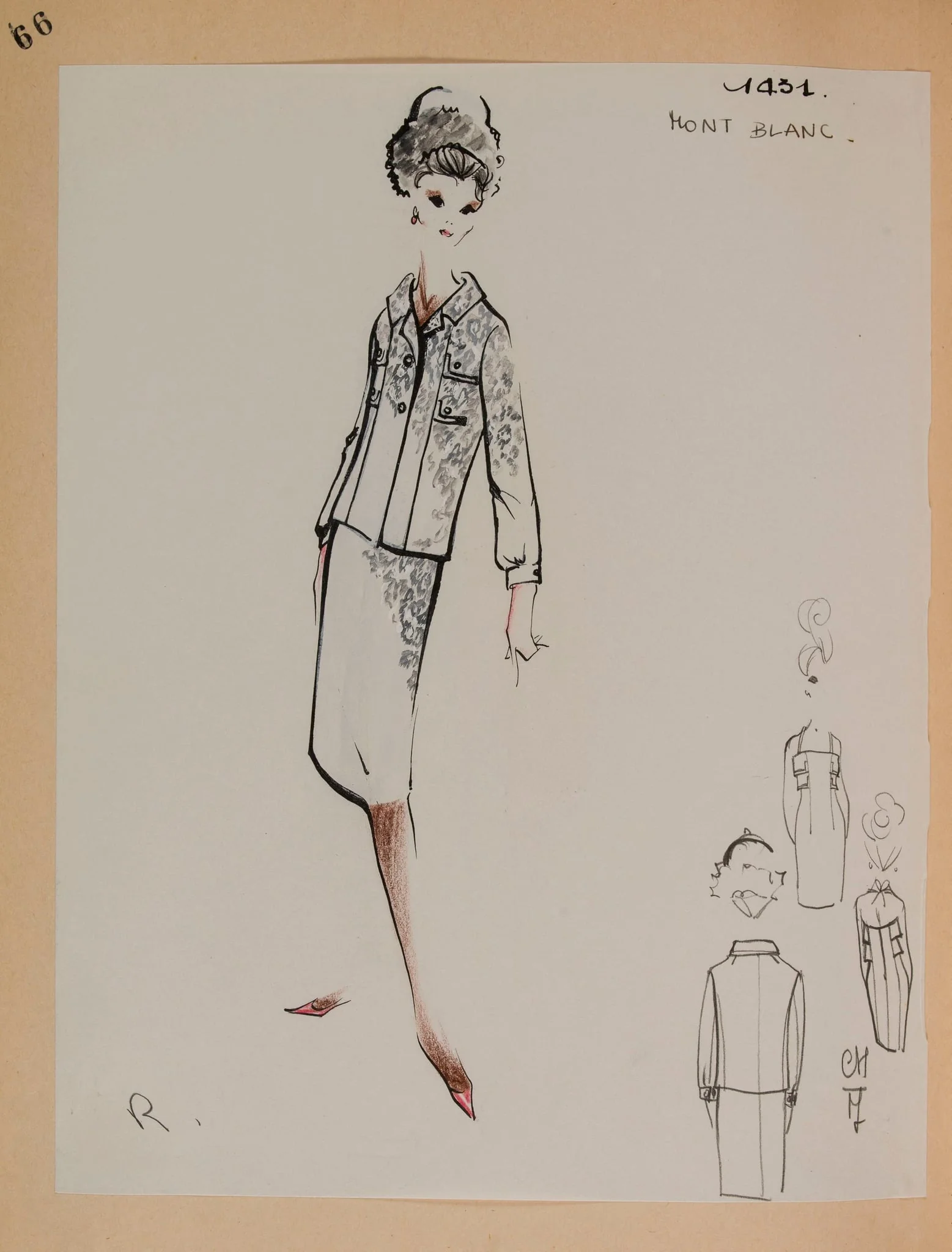 Mont Blanc, by Carven, 1963