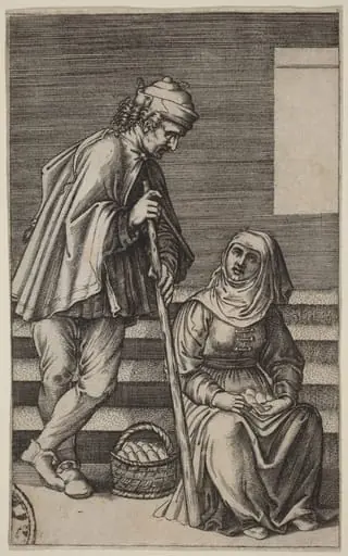 Peasant and Egg Woman