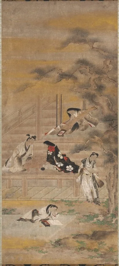 The Four Accomplishments, by Iwasa Matabei, unspecified, 1635