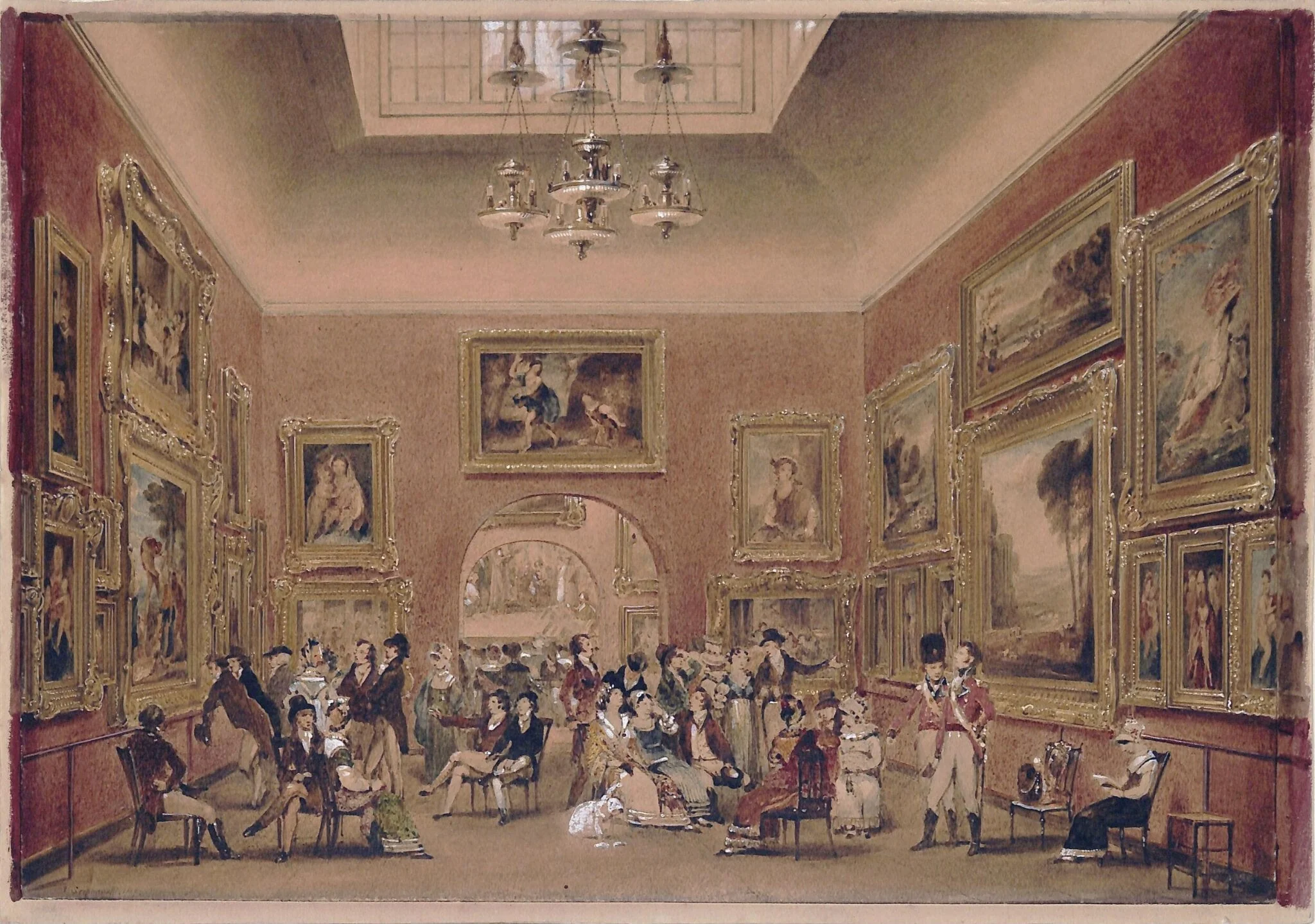 The Interior of the British Institution