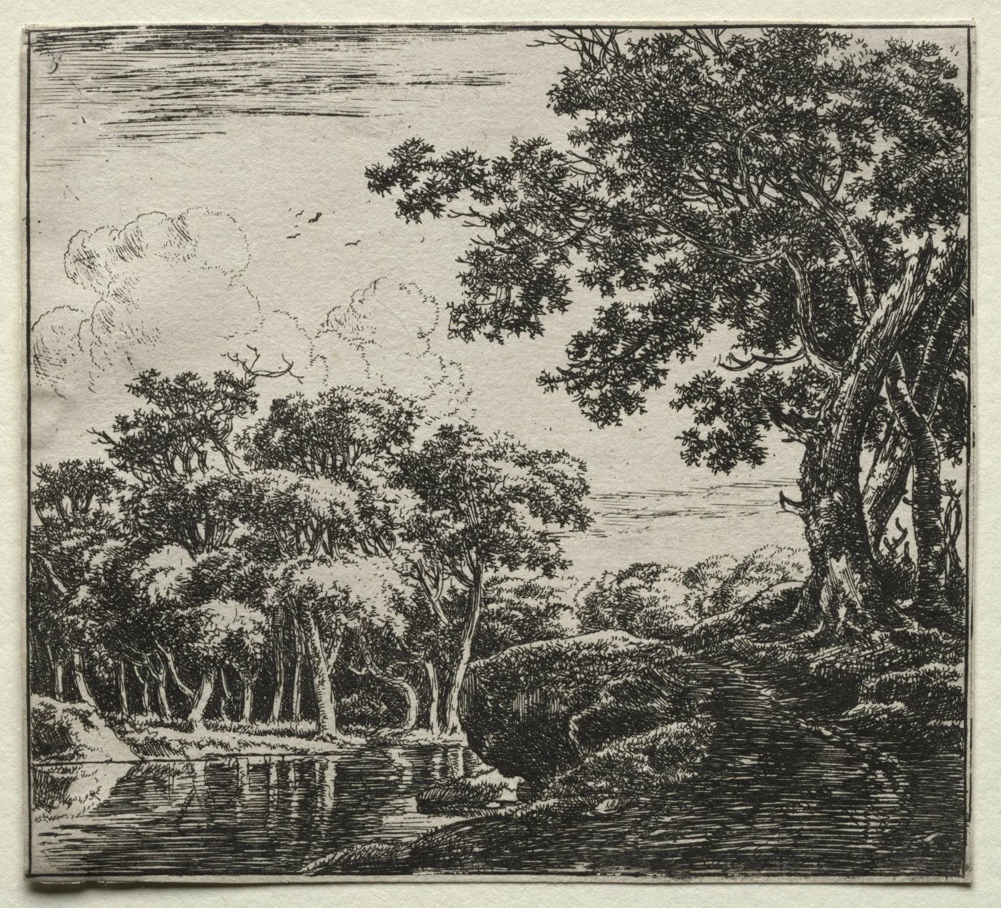 The Three Large Trees, by Herman Naiwinx, 1646
