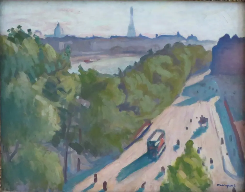 Louvre Embankment, Summer