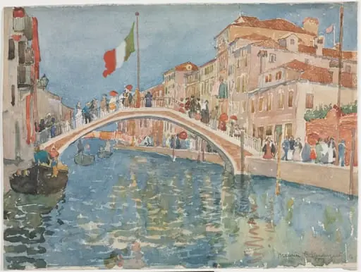 A Bridge in Venice