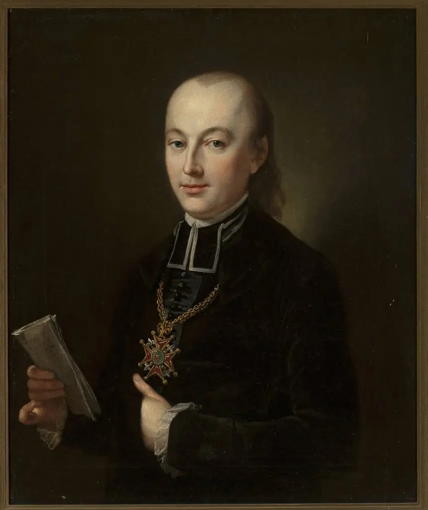 Portrait of Antoni Kruszewski, prelate