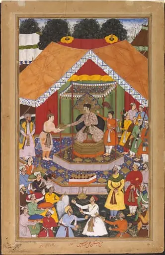 Akbar and Azim Khan at Dipalpur