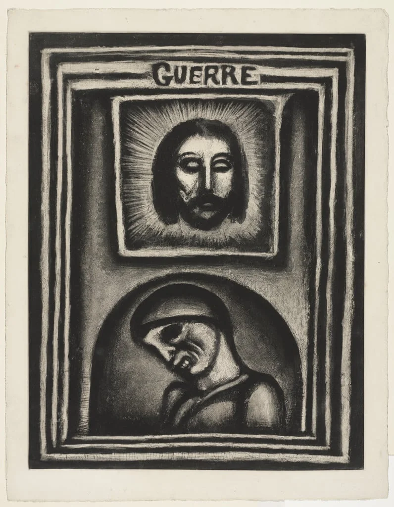 Untitled, by Georges Rouault, ink, 1926