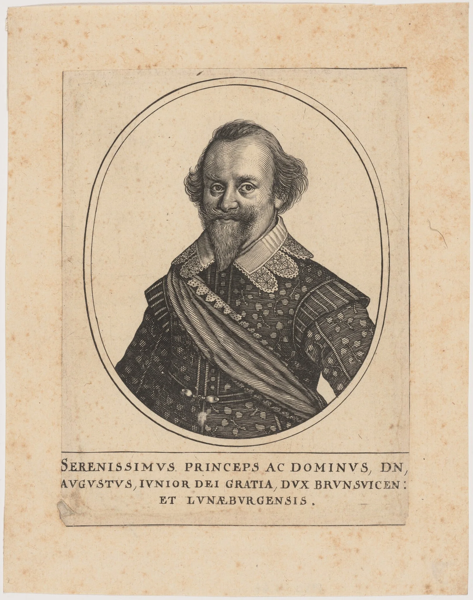 Augustus, Duke of Brunswick, by Unknown 19th Century, ink, 1850