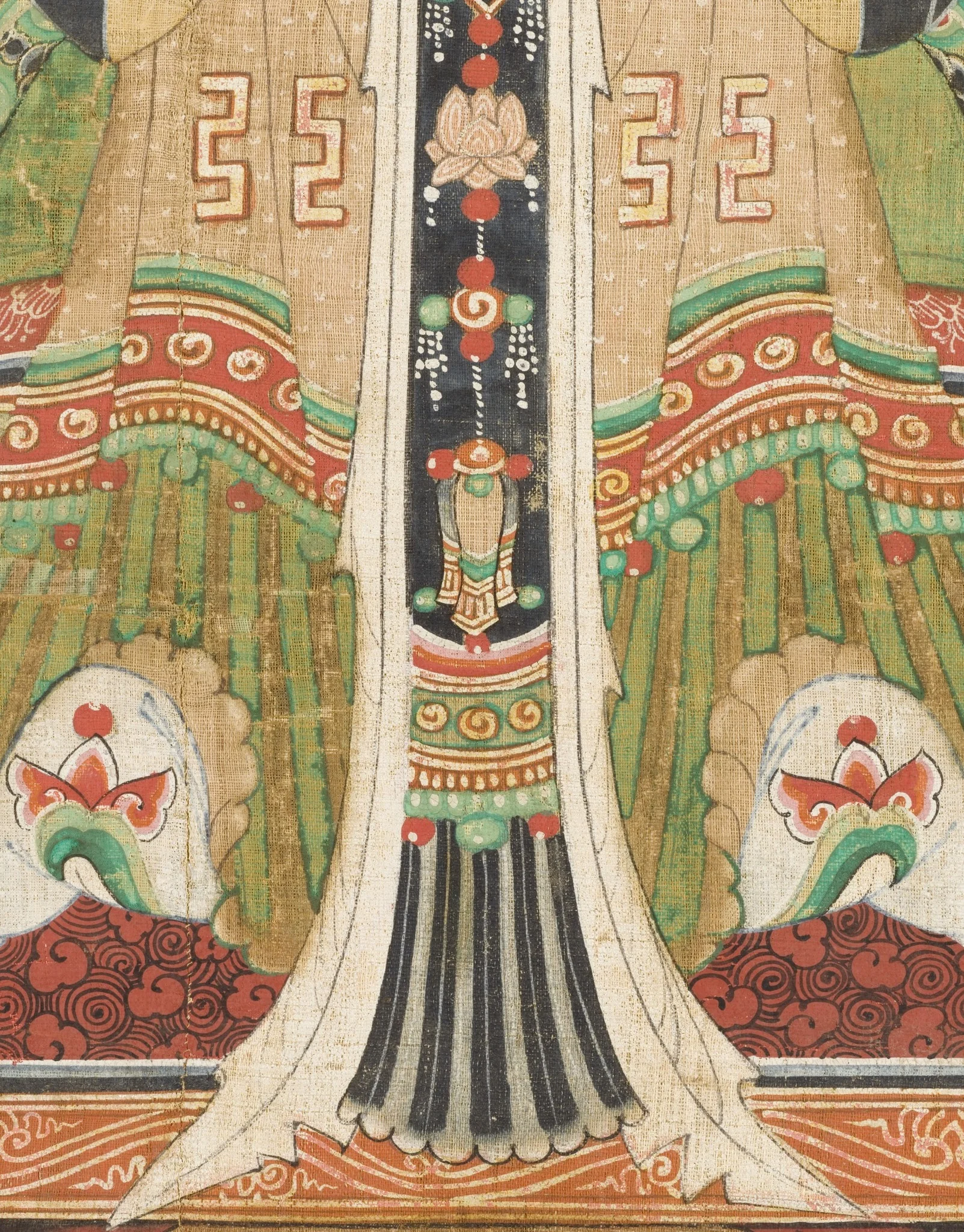 Portrait of Yan Emperor of the South, by Unknown, unspecified, 1750