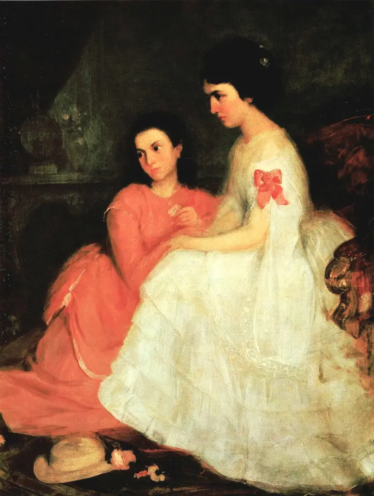 Portrait of Two Girls