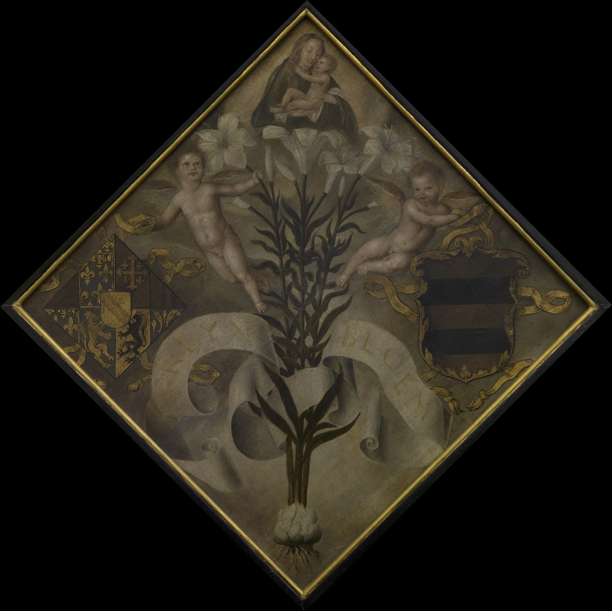 Blazon of the Diest Chamber of Rethoric "De Leliebloem"