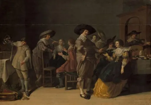 Distinguished Company in a Room