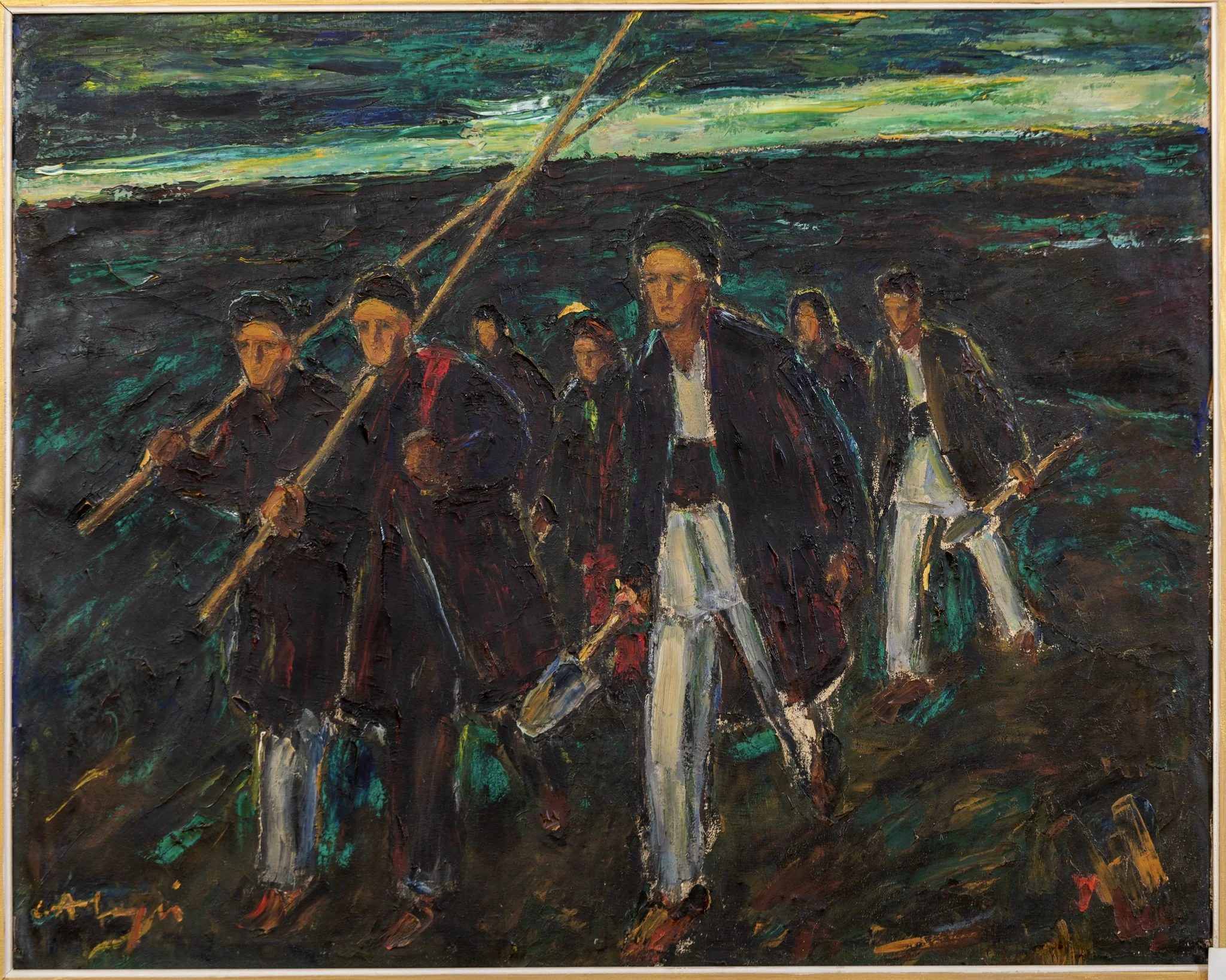 Studiu (1907), by Călin Alupi, 1947