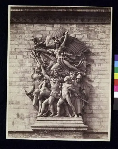 The Marseillaise (The Departure of the Volunteers of 1792), by François Rude, 1833–36, Arc de Triomphe de l’Etoile, Paris
