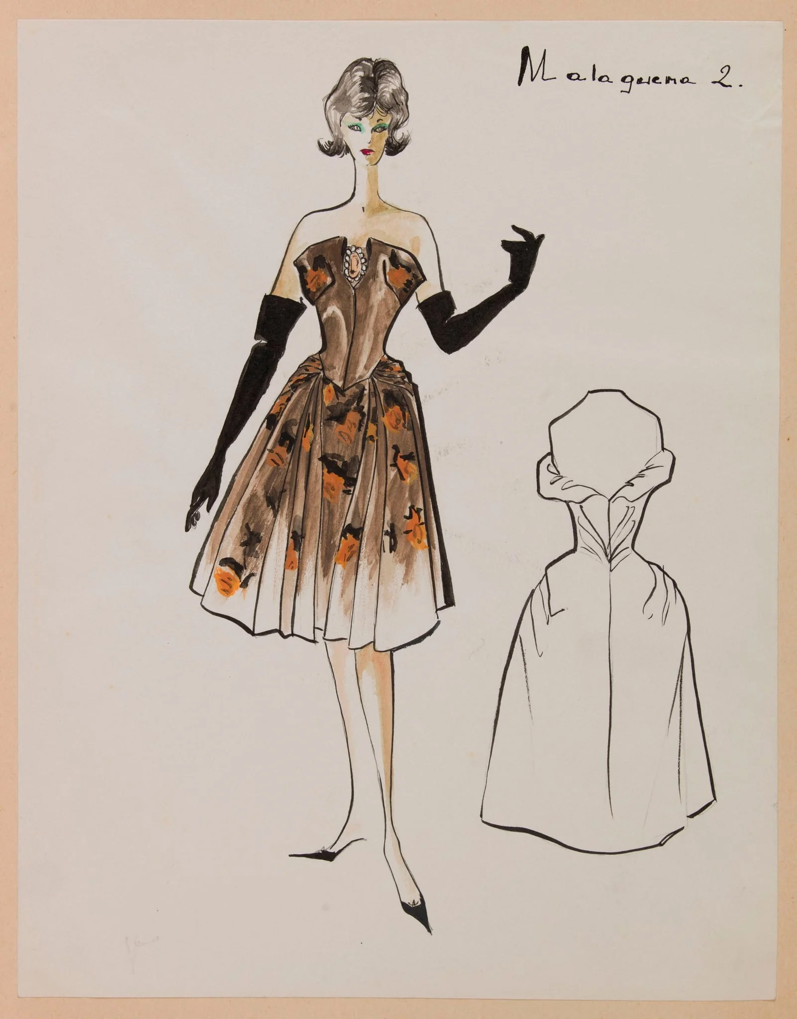 Malaguena, by Carven, 1958