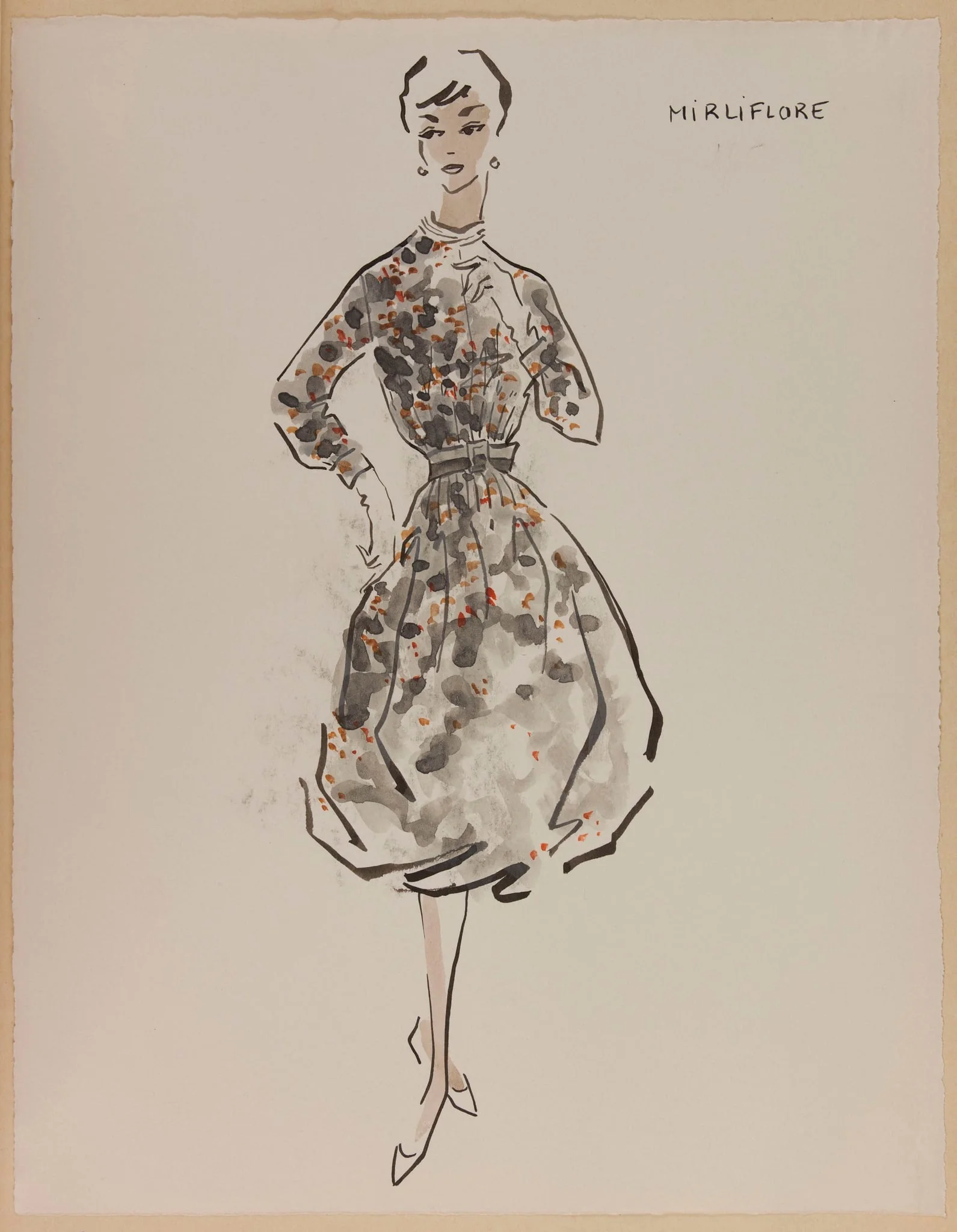 Mirliflore, by Marie-Louise Carven, 1956