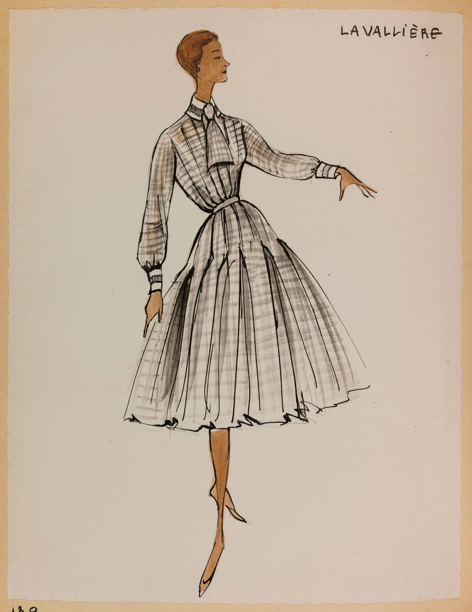 Lavallière, by Marie-Louise Carven, 1956