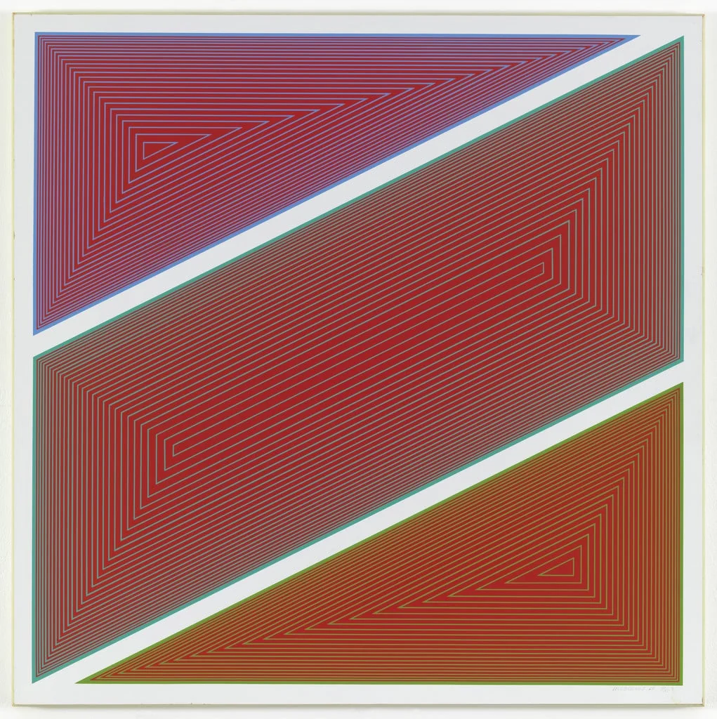 Untitled, by Richard Anuszkiewicz, ink, 1968