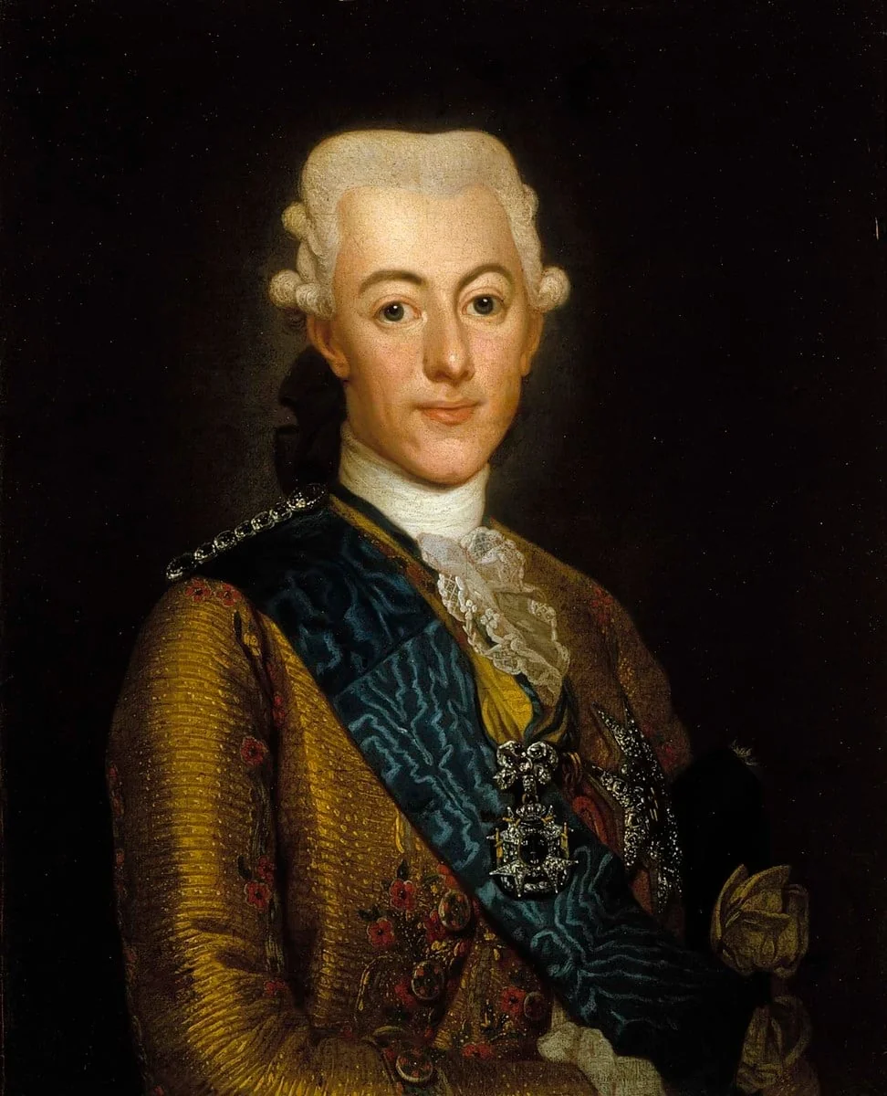 Kuningas Kustaa III, by Alexander Roslin, unspecified, 1765