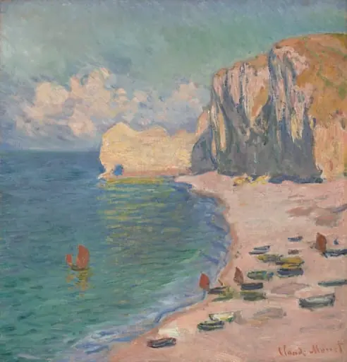 Étretat: The Beach and the Falaise d'Amont