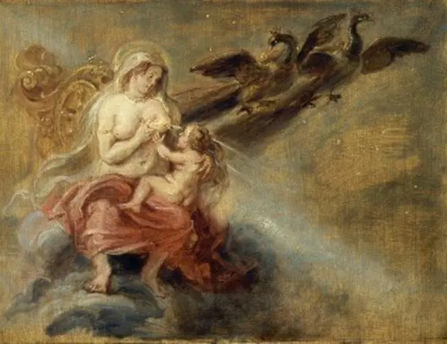 The Origin of the Milky Way (sketch for the Torre de la Parada