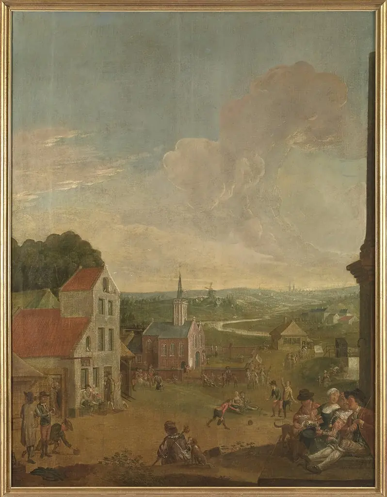 Gezicht op Sint-Michiels