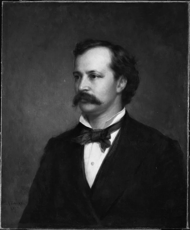 John Claflin Southwick, by George Augustus Baker, oil, 1869