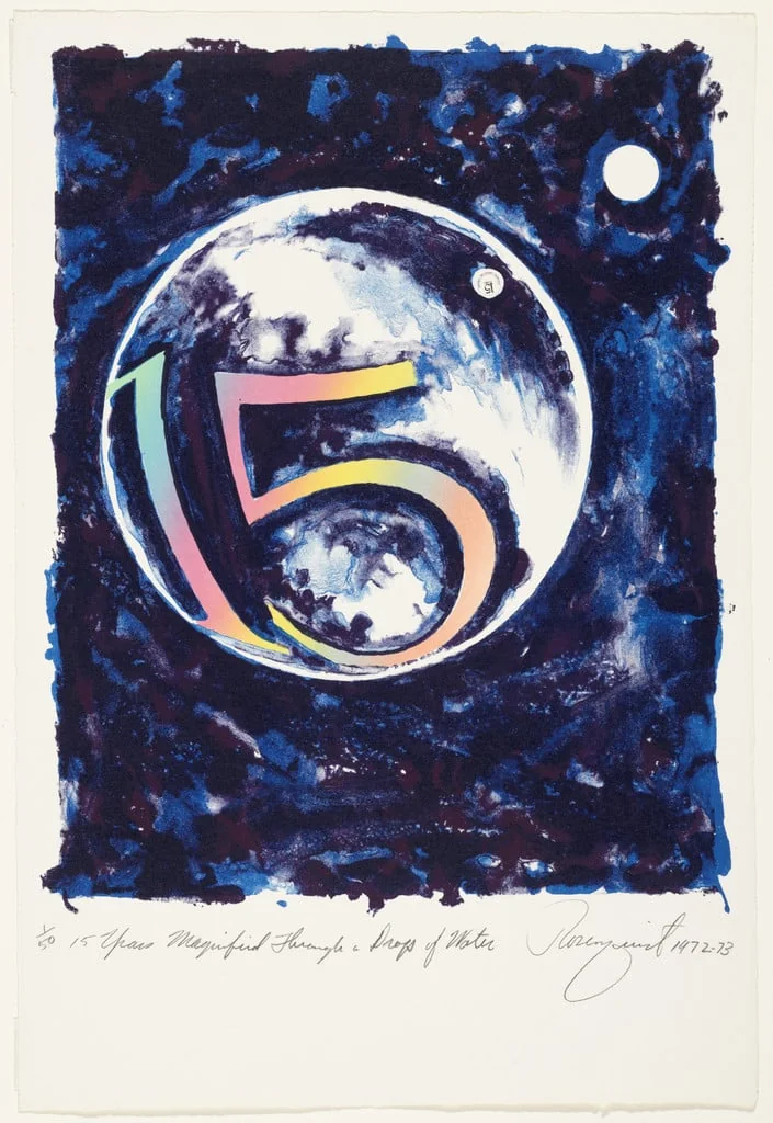 Untitled, by James Rosenquist, ink, 1972