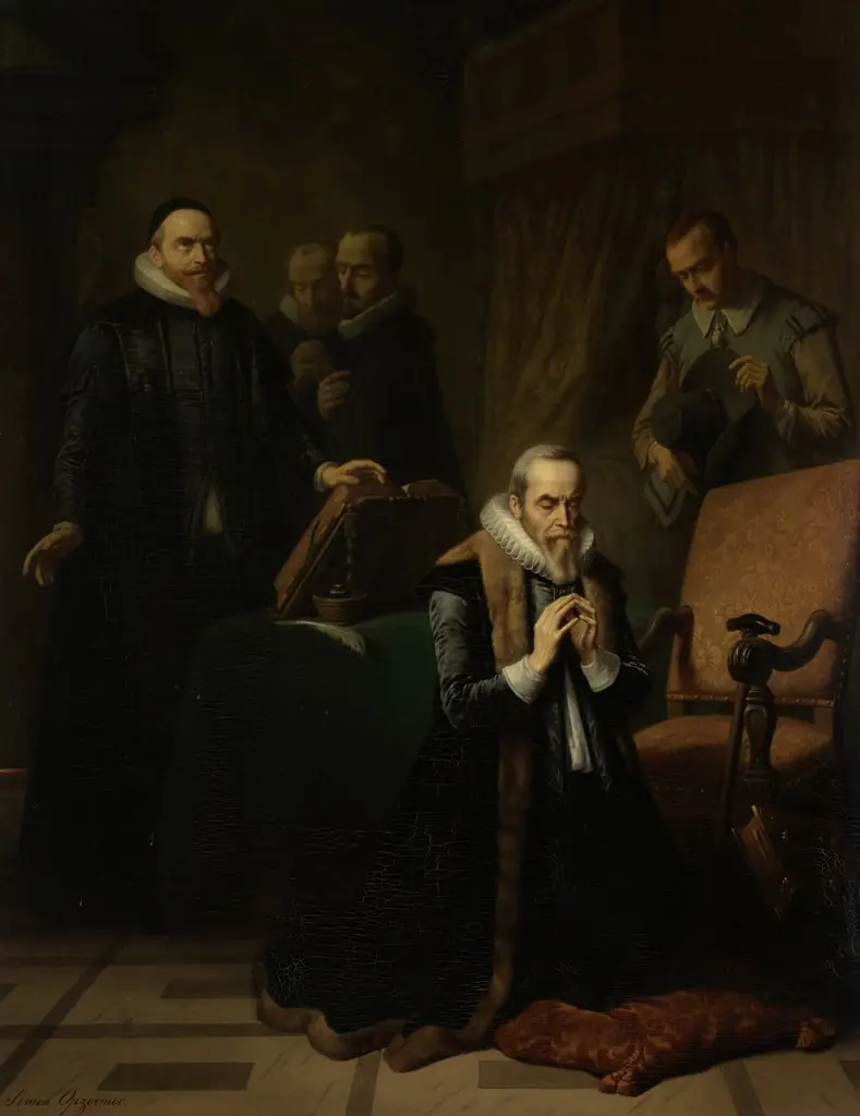 The final prayer of Johan van Oldenbarneveldt