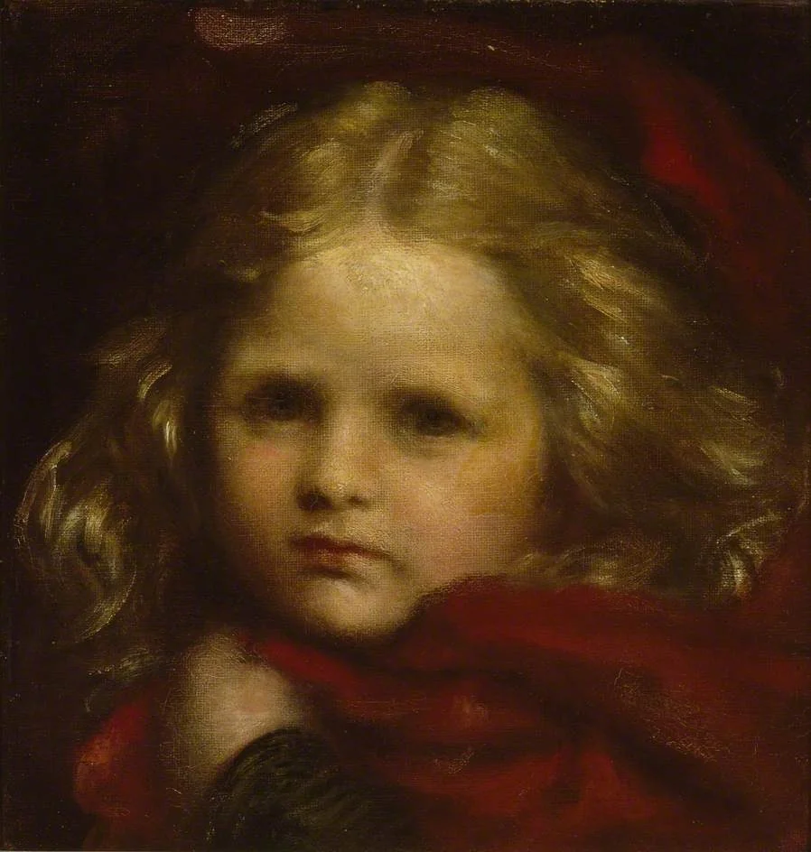 Little Red Riding Hood, by George Frederic Watts, oil, 1864
