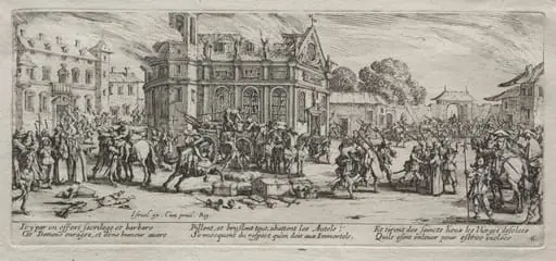 The Large Miseries of War: Devastation of a Monastery