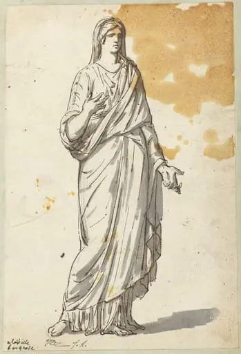 Woman from the Villa Borghese