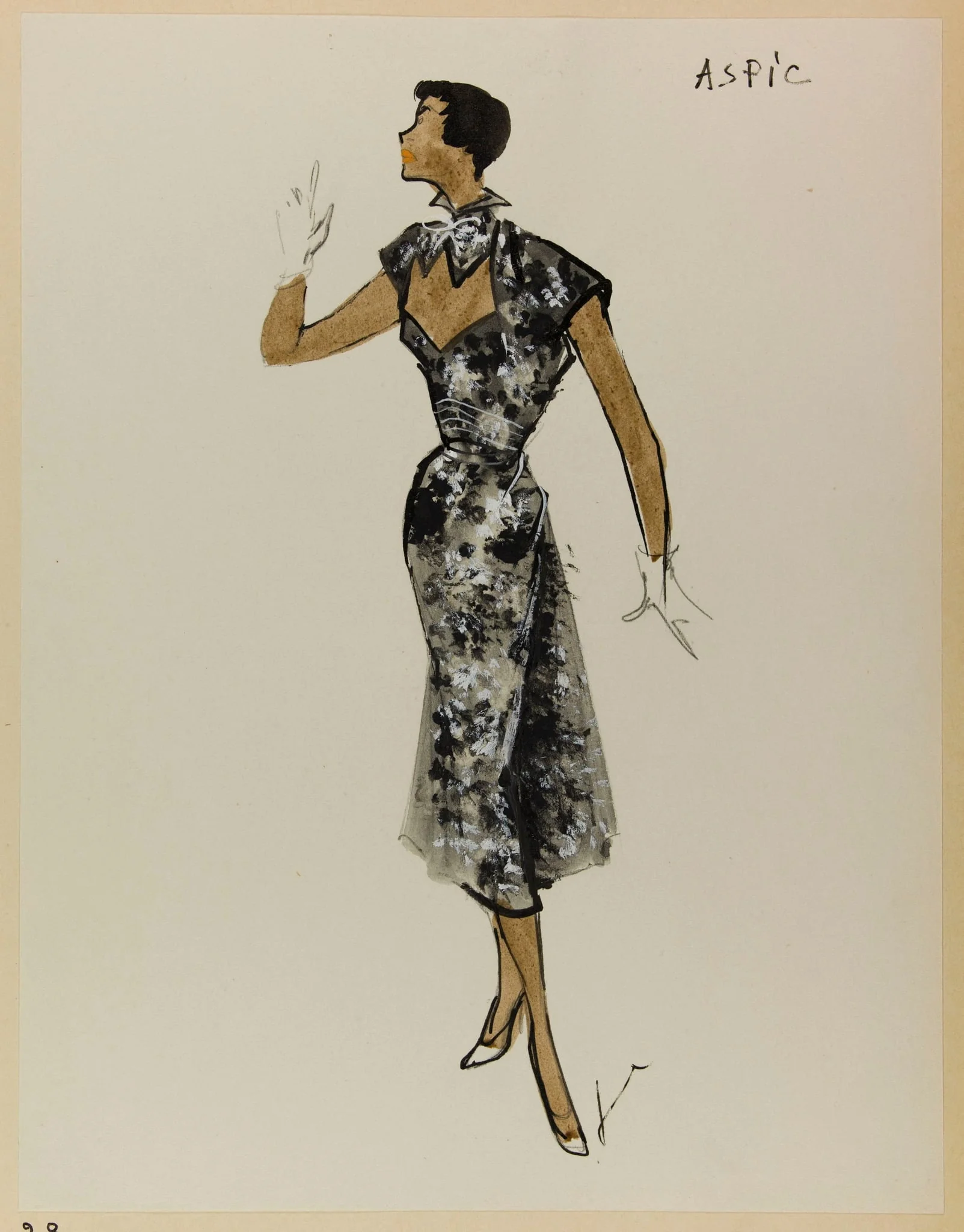 Aspic, by Carven, 1953