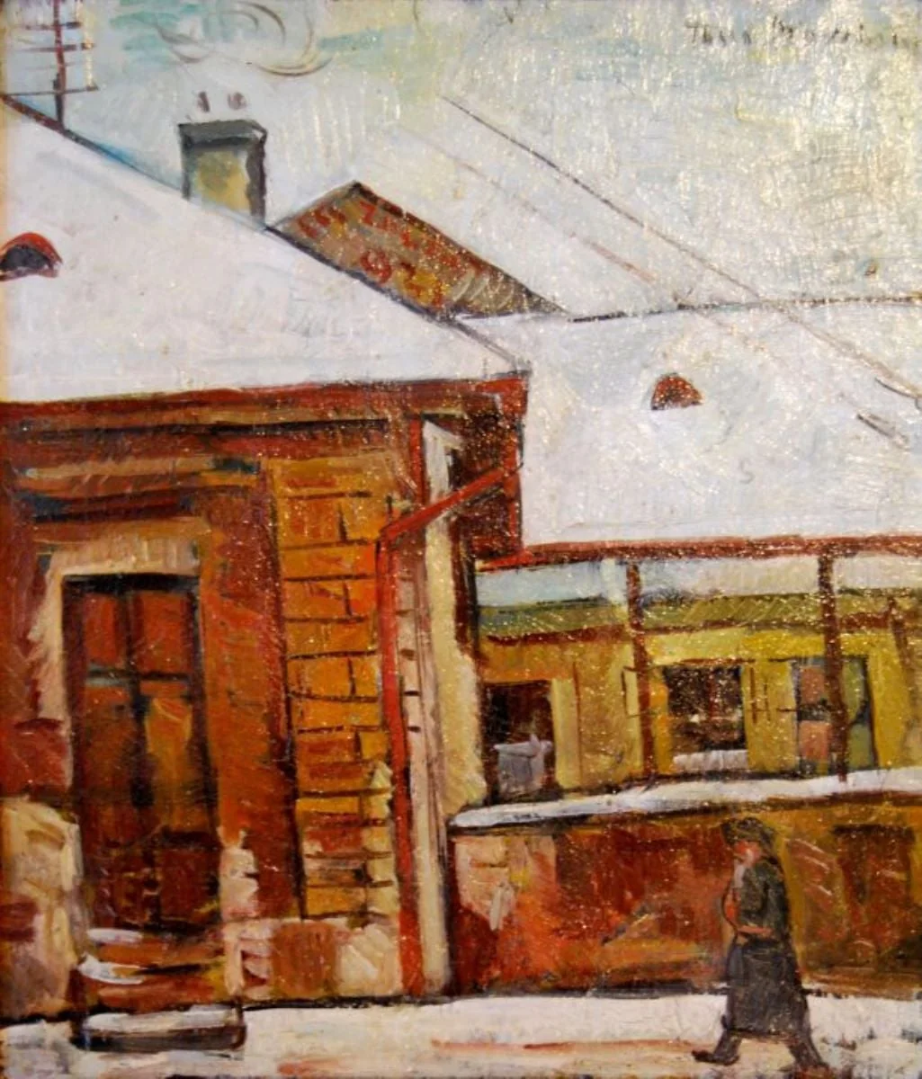 Peisaj la Sighet, by Tasso Marchini, unspecified