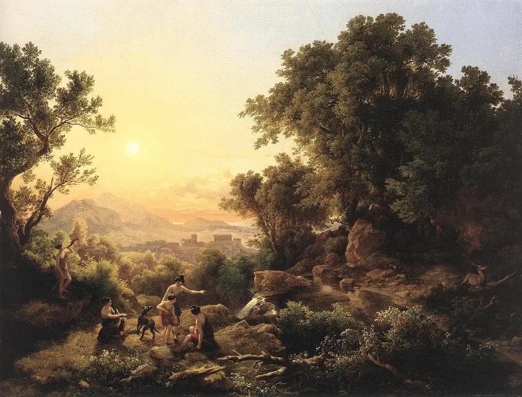 Diana at the Hunt (Hunting Nymphs)