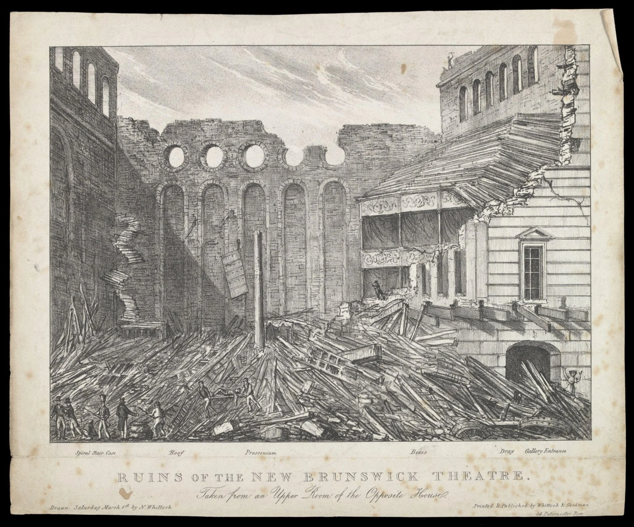 H Beard Print Collection, by N. Whittock, 1