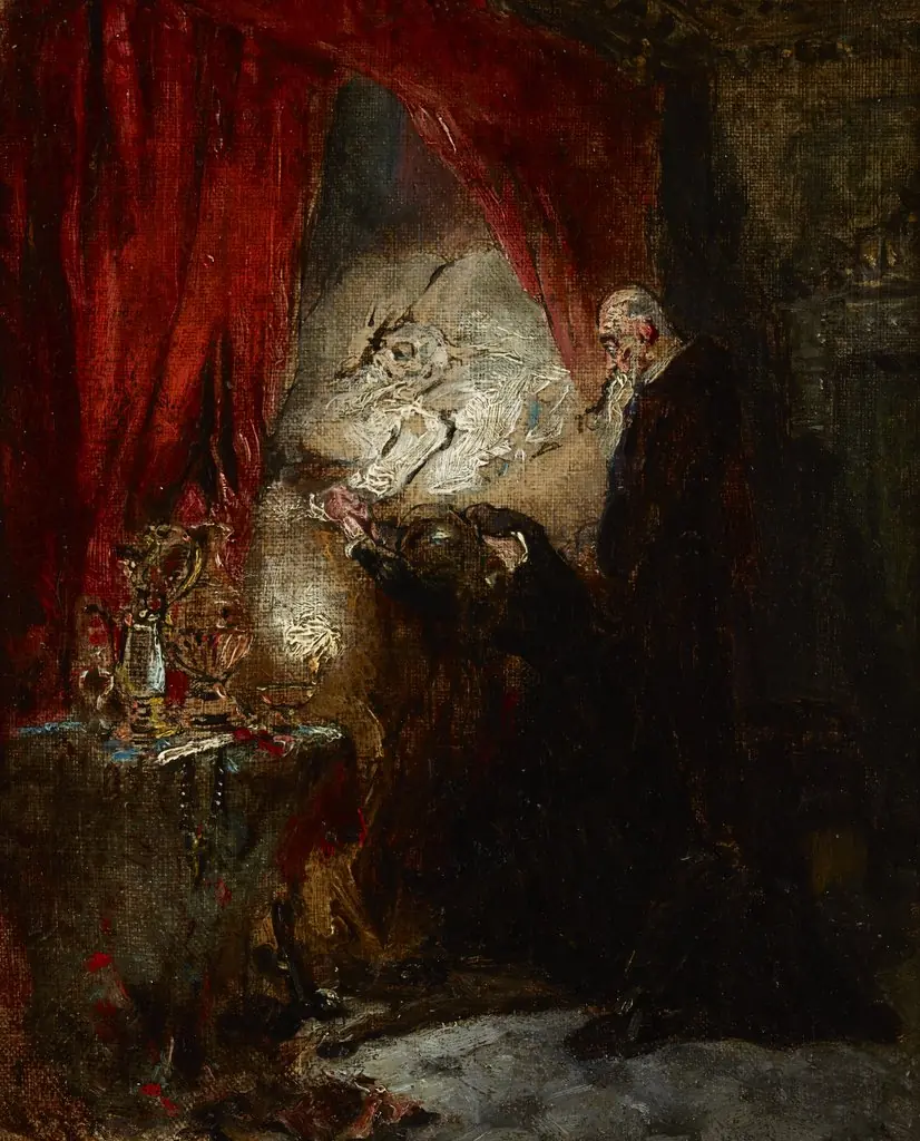 At the Deathbed