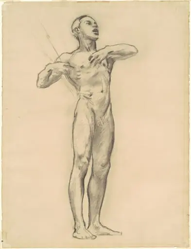 Study of Orpheus for "Classic and Romantic Art"