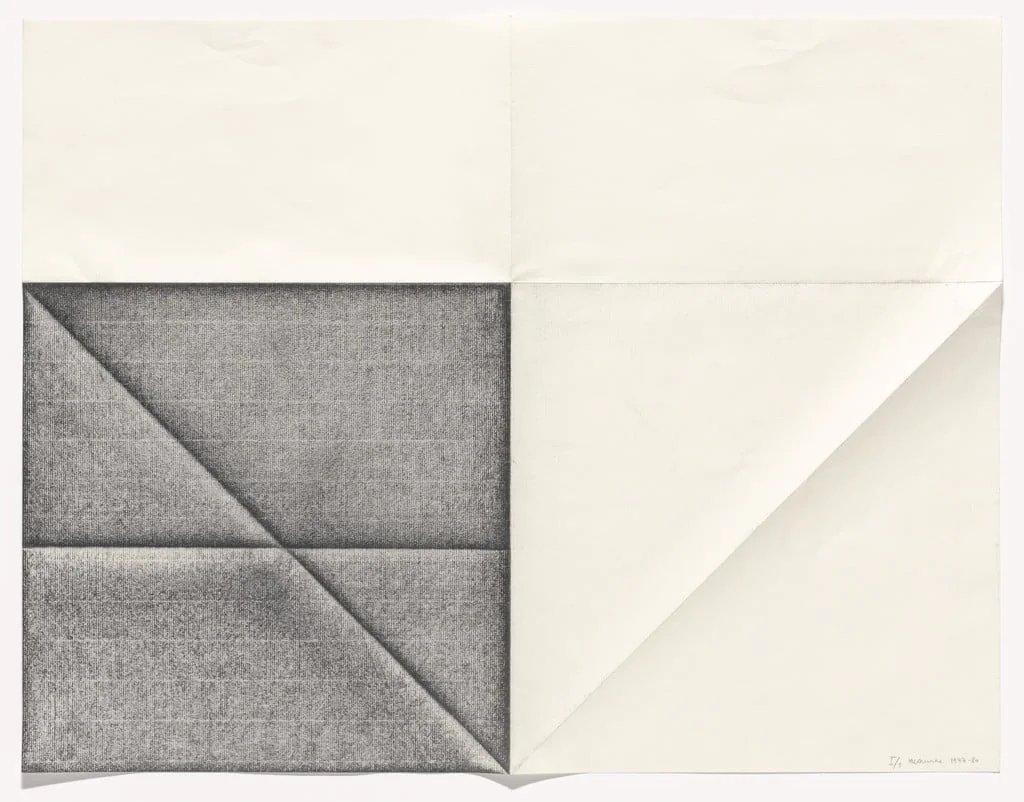 Untitled, by Dóra Maurer, graphite, 1978