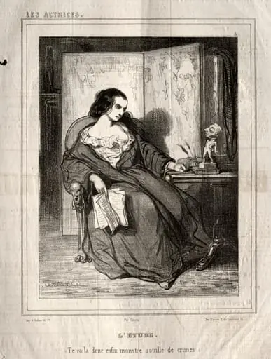 Les Actrices:  L'Etude