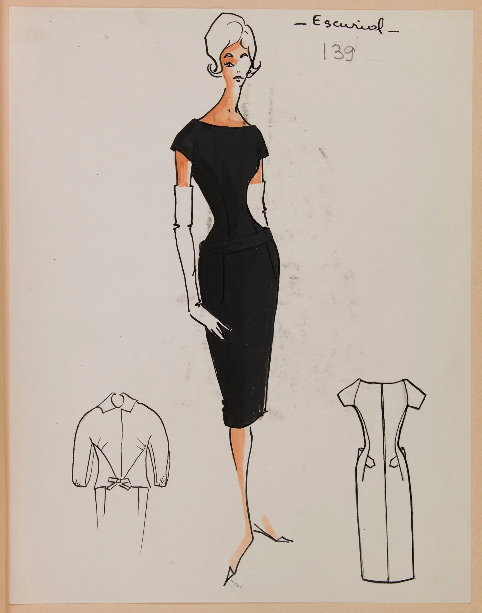 Escurial, by Carven, 1958