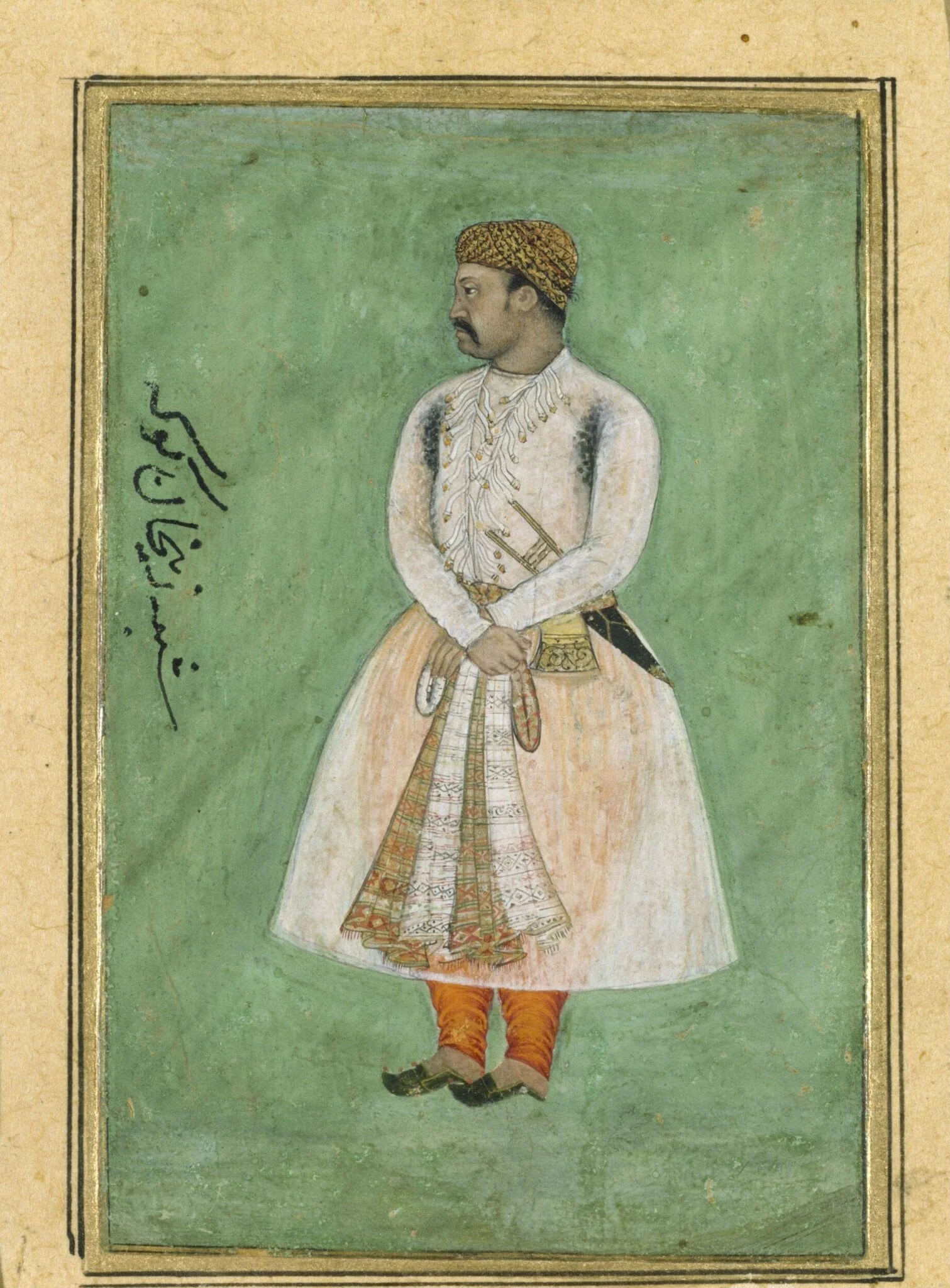 Zain Khan Koka, by Unknown, paint, 1550
