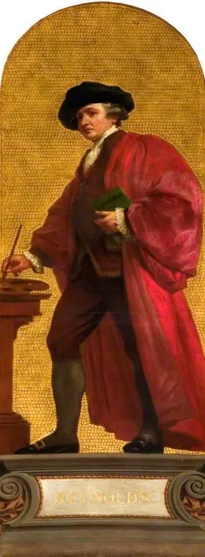 Sir Joshua Reynolds (1723–1792), PRA (design for a mosaic in the Victoria and Albert Museum)